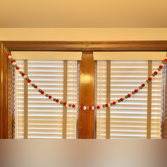 Christmas Felt Ball 6 ft. Garlands - Picture 8 of 12